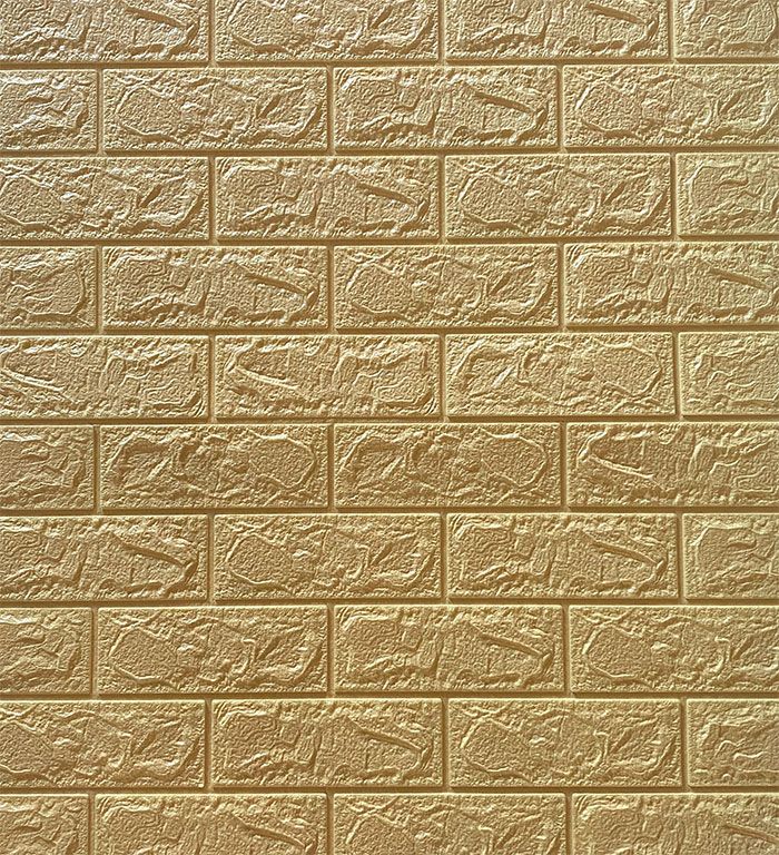 Sárga téglás 3D fali panel (70x77cm) 6mm vastag Sárga téglás 3D fali panel (70x77cm) 6mm vastag