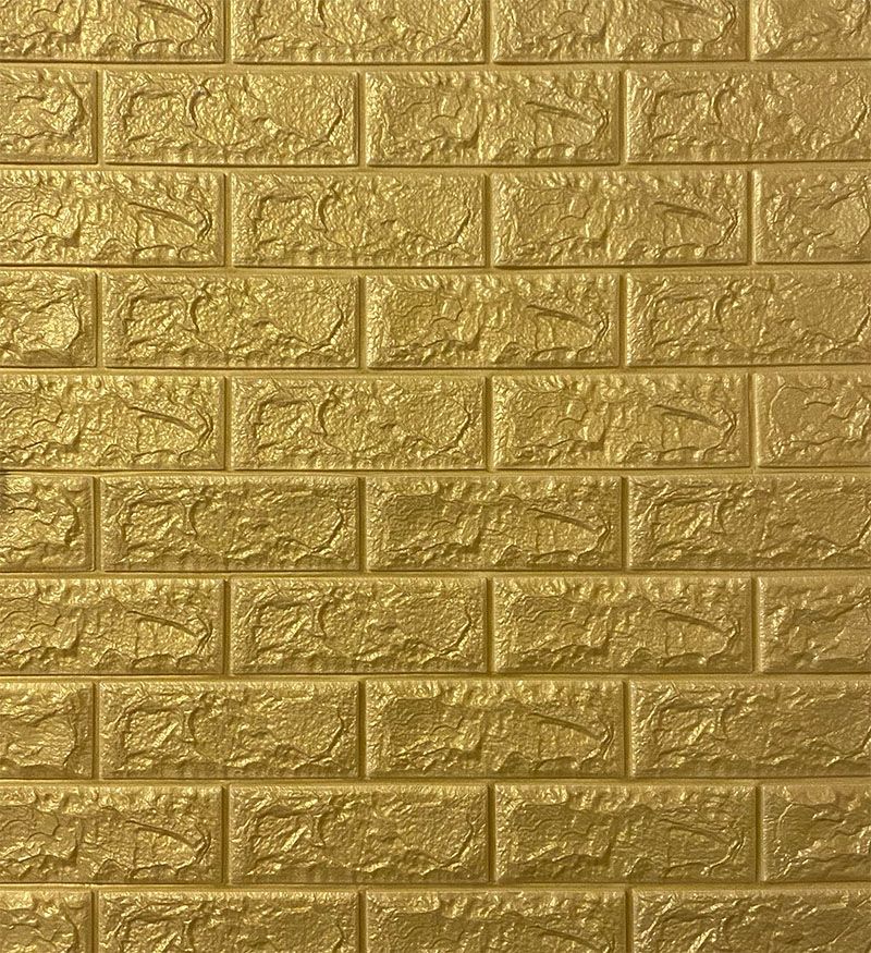 Prémium Sárga téglás 3D fali panel (70x77cm) 6mm vastag Prémium Sárga téglás 3D fali panel (70x77cm) 6mm vastag