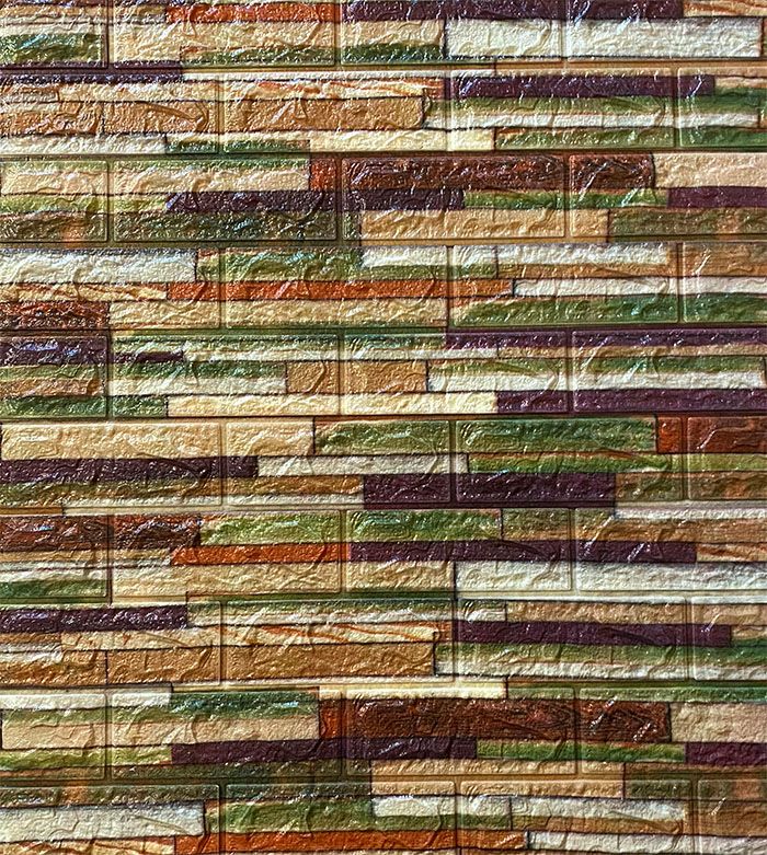 Amsterdam téglás 3D fali panel (70x77cm) - öntapadós Amsterdam téglás 3D fali panel (70x77cm) - öntapadós