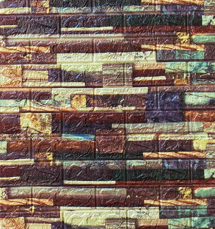 Verona téglás 3D fali panel (70x77cm) - öntapadós Verona téglás 3D fali panel (70x77cm) - öntapadós
