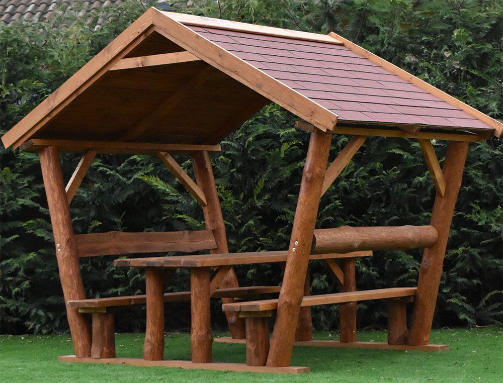 Prémium Rönkfa bútor zsindelytetővel INGYEN kiszállítás és összeszerelés