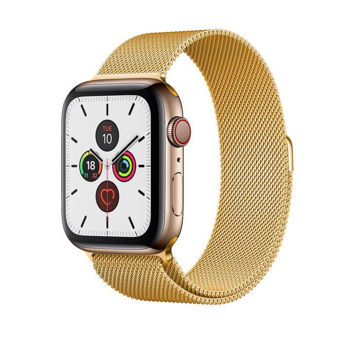 Milánó Gold Fém Óraszíj Apple Watch 38/40/41 (mágneses)