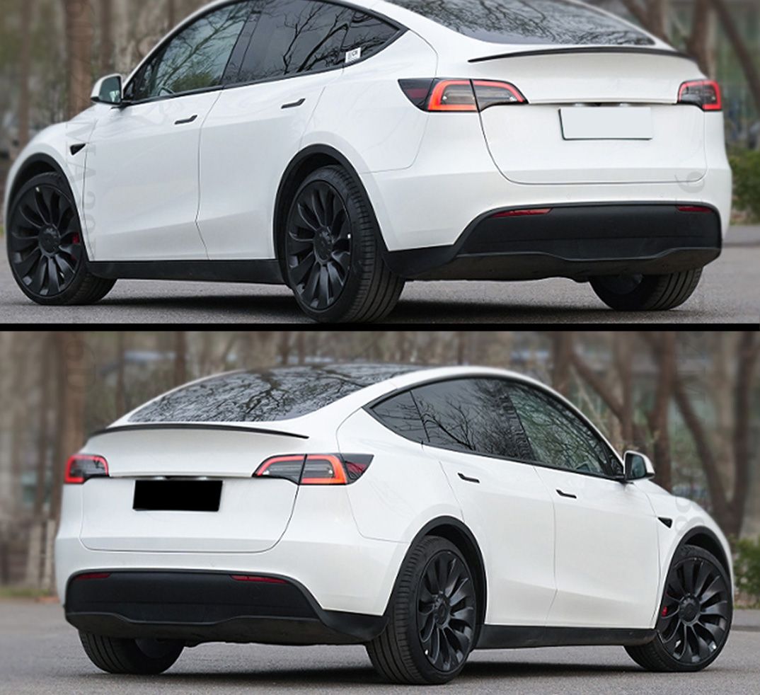 Tesla Model Y hátsó szárny - carbon design Tesla Model Y hátsó szárny - carbon design